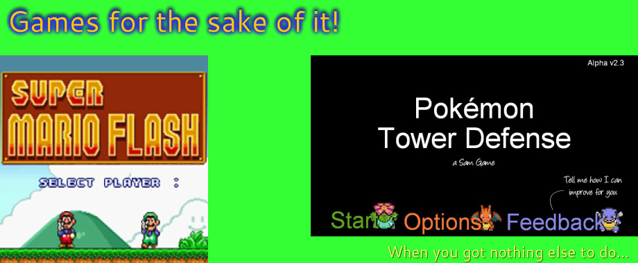 Pokemon Tower Defense 2 Games For The Sake Of It